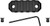 GROVTEC RAIL SECTION KEYMOD 2.2" 5 SLOT ALUMINUM BLACK GROVTEC RAIL SECTION KEYMOD 2.2" 5 SLOT ALUMINUM BLACK
