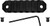GROVTEC RAIL SECTION KEYMOD 3" 7 SLOT ALUMINUM BLACK GROVTEC RAIL SECTION KEYMOD 3" 7 SLOT ALUMINUM BLACK