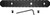 GROVTEC RAIL SECTION KEYMOD 6" 15 SLOT ALUMINUM BLACK