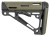 HOGUE AR-15 COLLAPSIBLE STOCK OD GREEN RUBBER COMMERCIAL