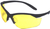 HOWARD LEIGHT VAPOR II GLASSES BLACK FRAME/AMBER LENS