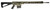 GLFA AR-10 300WIN 24 PURSUIT GRN CAMO/SS 5RD