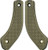 MI LEVER ACTION G10 PISTOL GRIP PANEL OD GREEN / BLACK