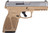 TAURUS G3 9MM 17-SHOT 3-DOT ADJ. TAN/STAINLESS POLYMER