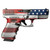 Glock 19 Gen 3 Custom "US Flag - 4 Color" Handgun 9mm Luger 15rd Magazines (3) 4.02" Barrel USA
