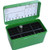 DELUXE H-50 SERIES X-LARGE RIFLE AMMO BOX - 50 ROUND - GREEN