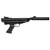 Hatsan SuperCharger QE Air Pistol - .177 Cal Black Syn 800 fps