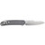 CRKT Bona Fide Silver Folding Knife 3 3/5" Blade Grey