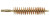 J. Dewey Benchrest Style Bronze Rifle Bore Brush (8-32 Thread) .50 cal