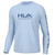 Huk Vented Pursuit Long Sleeve Shirt Ice Water XL