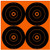 BC BIG BURST 6 TARGET 12/PKG