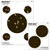 VISICOLOR HIGH-VISIBILITY PAPER TARGETS - DOUBLE 5" BULLS