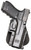 Fobus Standard Paddle Holster for Glock 20|Glock 21|Glock 37|Glock 38 Black Right Hand