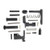 AR15 GUNBUILDER'S KIT - LOWER PARTS KIT
