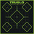TRUGLO TRU-SEE Self Adhesive Targets - 5 Diamond 12x12 Green 12 Pack