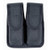 DOUBLE MAG POUCH (SINGLE ROW) CORDURA - BLACK, 9MM/.40 CAL/.45 CAL