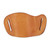 Bulldog Molded Leather Belt Slide Holster for Most Large Frame Autos Tan RH