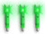 TENPOINT ALPHA-BLAZE LIGHTED NOCK GREEN