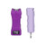 PEPPER SPRAY & STUN GUN SELF-DEFENSE KIT - PURPLE