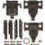 Z89 X300U-A MOUNT PARTS KIT BLACK