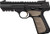BROWNING BUCK MARK BLACK LABEL 22LR 4" BLACK/FDE W/PIC RAIL*