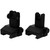 TacFire AR Front & Rear Spring Loaded Pop Up Iron Sights