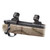 WBY VANGUARD 2-PIECE SCOPE MOUNT MED 1 BLK