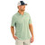 Huk Icon Polo Short Sleeve Shirt Fog Green S
