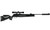 Hatsan Mod 125 Spring Sniper Combo 25 Caliber Airgun 900fps Black