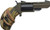 NAA HUNTSMAN MINI-REVOLVR 22WMR 2" FIXED OD GRN WOOD