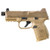FN 509 COMPACT TACTICAL 9MM 1-24RD 1-12RD NS FDE/FDE