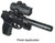 UTG RED DOT 4.0 MOA DOT 38MM WITH INTEGRAL QD MOUNT