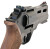 Chiappa 40DS Rhino Handgun .357 Mag 6rd Capacity 4" Barrel Black with Wood Grip and 3 Moon Clips