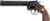 COLT PYTHON 357MAG 8" 6RD MATTE BLUED WOOD GRIPS