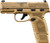 FN REFLEX MRD 9MM LUGER 1-11RD 1-15RD FDE SAFETY