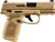 FN REFLEX MRD 9MM LUGER 1-11RD 1-15RD FDE SAFETY