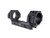 BOLT ACTION MOUNT - BLACK, FITS 30MM TUBE, 1.125"H