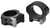 WARNE RINGS HYPERLITE 30MM LOW MATTE ALLOY