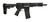 DB-15 PIST 300BLK BLK 8" SBA3300 AAC Blackout