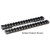 MOUNTAIN TECH TACTICAL RAIL - BLACK, X-BOLT SUPER SA, 0 MOA, TAPERED 6-48 SCREWS