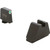 Ameriglo 4XL Tritium Night Sight Set for Glock Green with White Front Black Rear