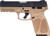 TAURUS G3 9MM 15-SHOT 3-DOT ADJ. TAN/BLACK POLYMER