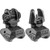 Fab Defense AR Flip-up Sights Front and Rear Black