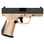 FMK Firearms Recon 9C1G2 FAT Handgun 9mm 14/rd 4" Barrel Desert Tan Grip with Black Slide