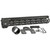 Midwest Industries One Piece Free Float Handguard 12.625" M-LOK Compatible Black