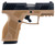 TAU GX2 9MM 3.38 TAN/BLK 2 10RD