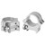 Weaver Quad Lock Detachable Scope Rings 1" High Silver