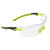 Allen ULTRX Keen Youth Safety Glasses Lime Green with Clear Lenses