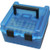 DELUXE RIFLE AMMO BOX - CLEAR BLUE, 100/RD, R-100
