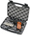 SINGLE LATCH HANDGUN CASE - BLACK